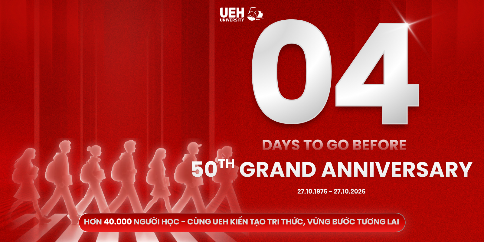 Banner 50 năm lớn ngày 24/10/2026