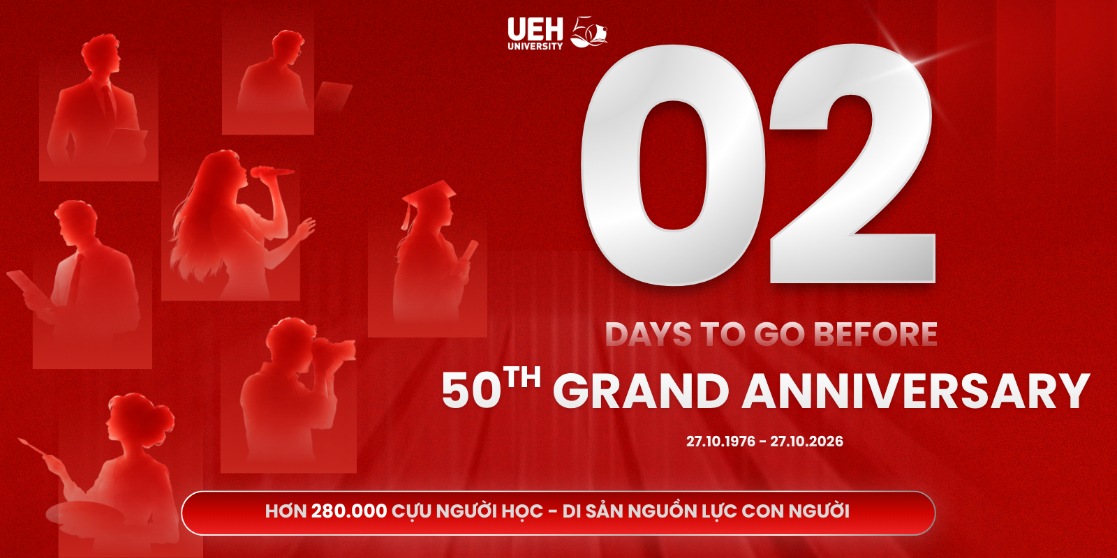 Banner 50 năm lớn ngày 26/10/2026
