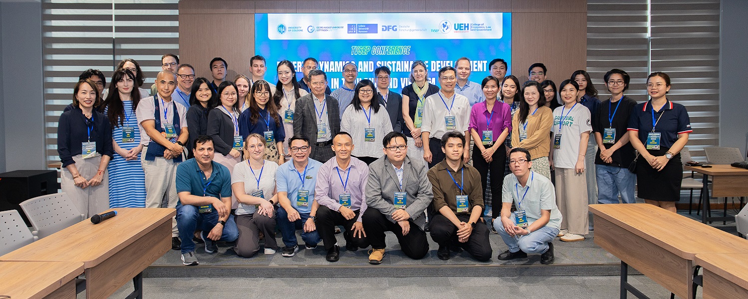 TVSEP 2025 Conference at UEH: Discussion on Poverty and Sustainable Development in Thailand and Vietnam