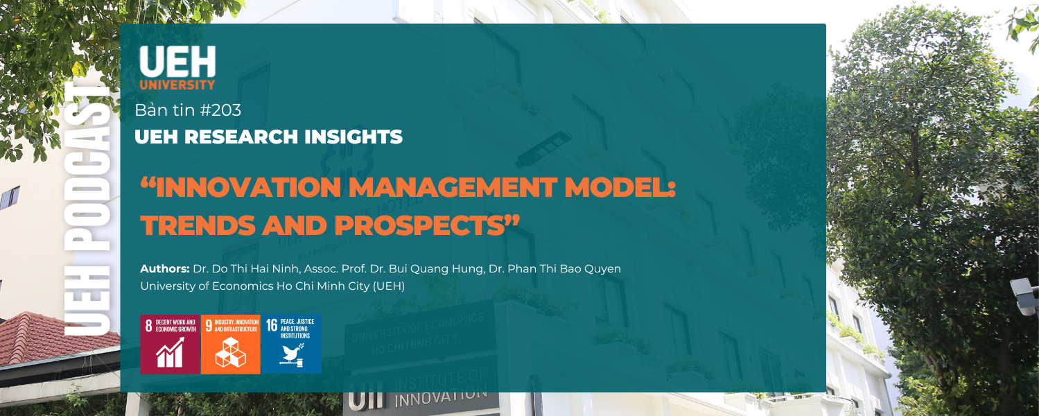 [Research Contribution] “Innovation Management Model: Trends and Prospects”
