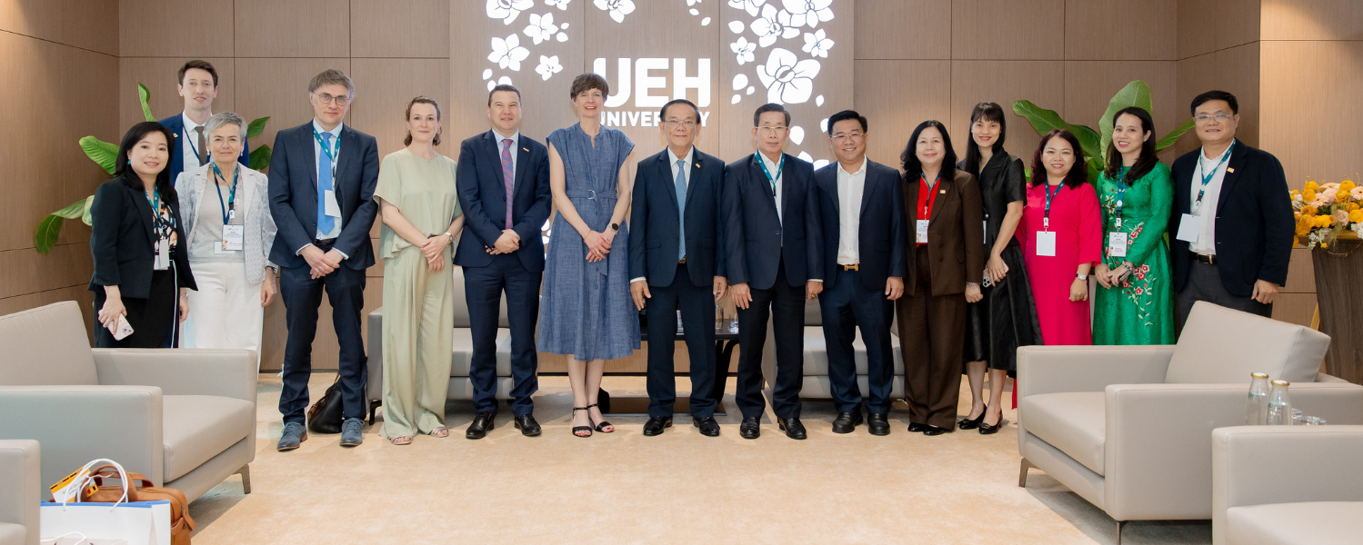UEH Welcomes High-Level Delegation from the Kingdom of Belgium and Hosts Vietnam-Belgium Dialogue on “Advancing Road Safety Through Virtual Learning and Research”