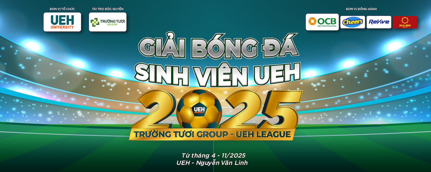 UEH Student Football Tournament "Truong Tuoi Group - UEH League 2025" Officially Kicks Off
