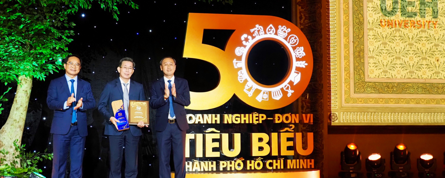 University of Economics Ho Chi Minh City Honored Among Top 50 Key Institutions of the City on the 50th Anniversary of National Reunification

