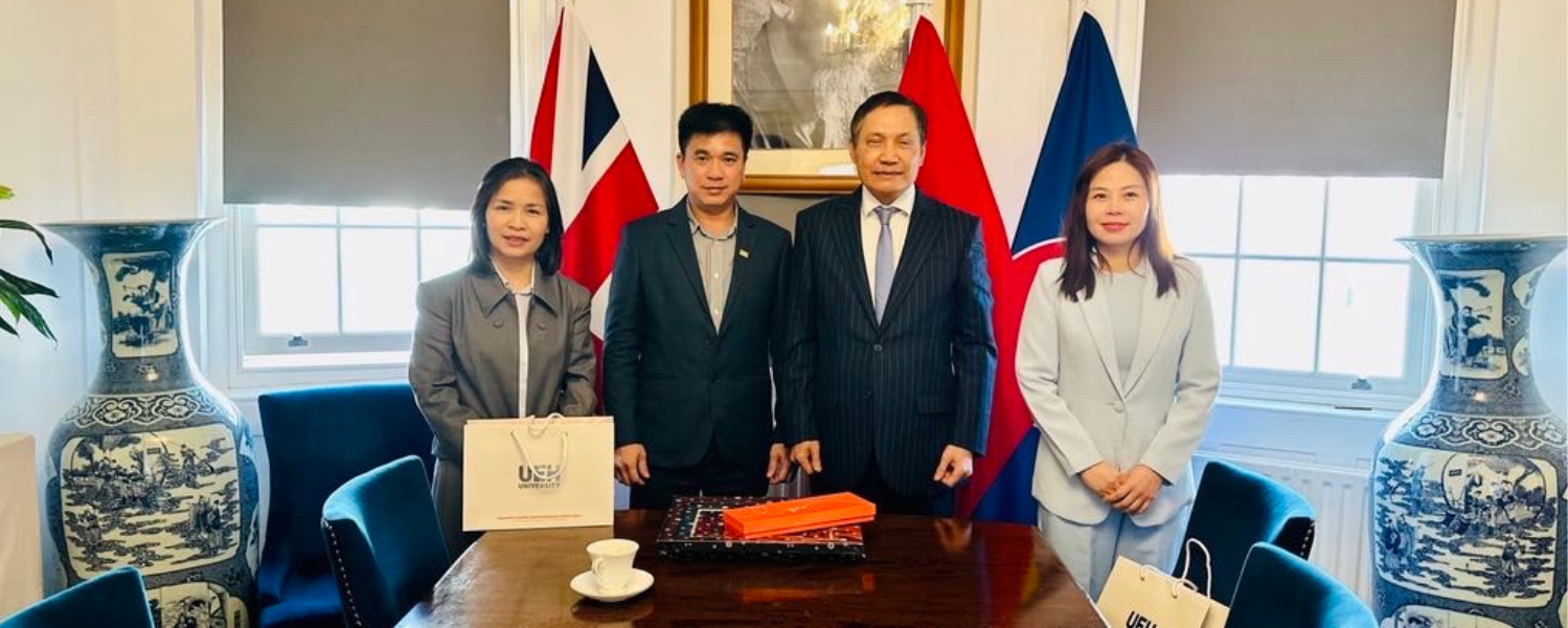 UEH promotes comprehensive cooperation with UK academic partners: Expanding international networks, aiming for sustainable development