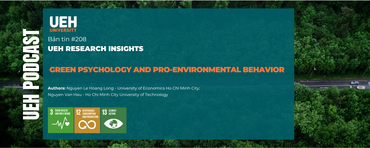 [Research Contribution] Green Psychology and Pro-Environmental Behavior