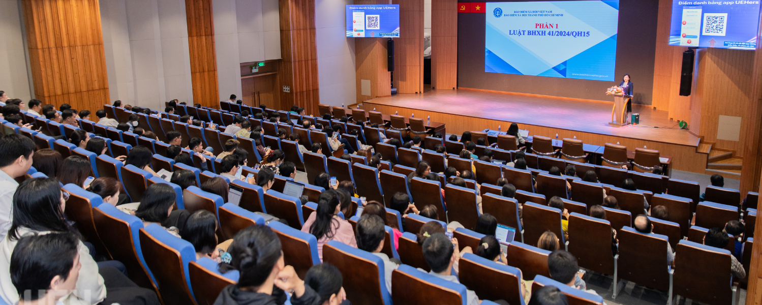 UEH Labor Union to host '2024 Social Insurance Law' report.