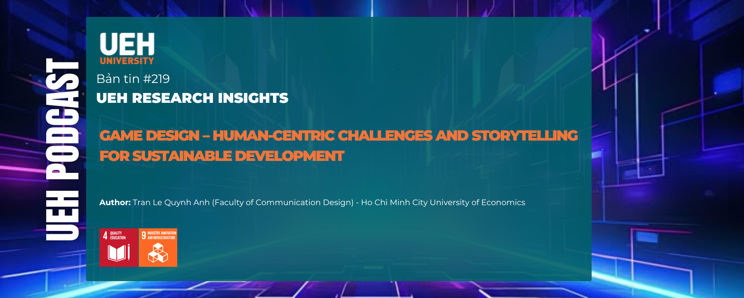 [Research Contribution] Game Design – Human-Centric Challenges and Storytelling for Sustainable Development

