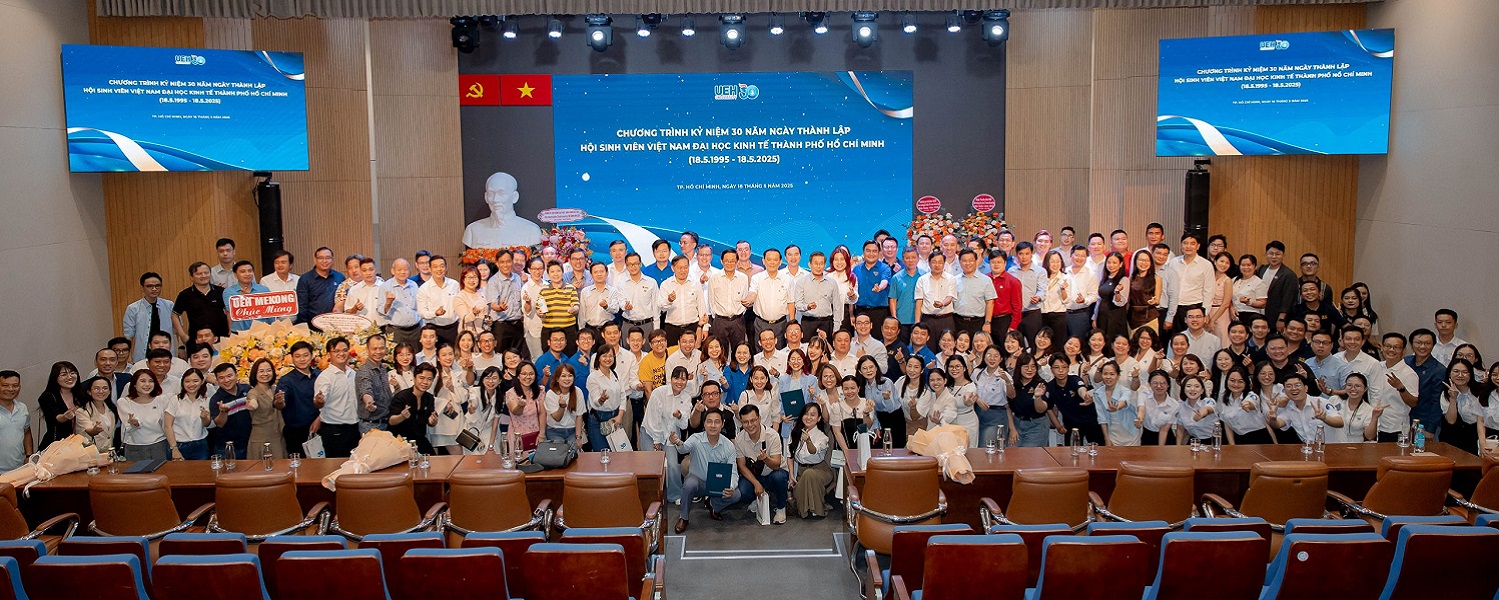 30th Anniversary Celebration Program of the Vietnam National Union of Students – University of Economics Ho Chi Minh City: “Steadfast Progress – Reaching Further”
