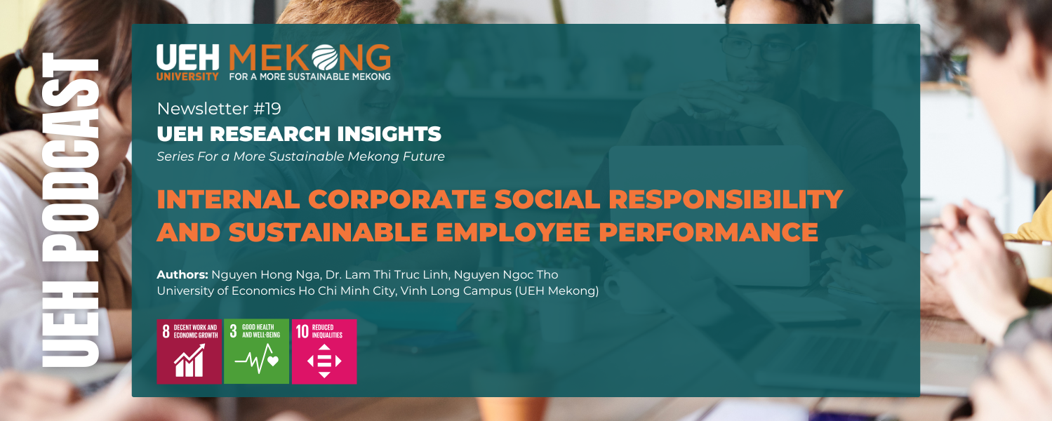 [Research Contribution] Internal Corporate Social Responsibility and Sustainable Employee Performance
