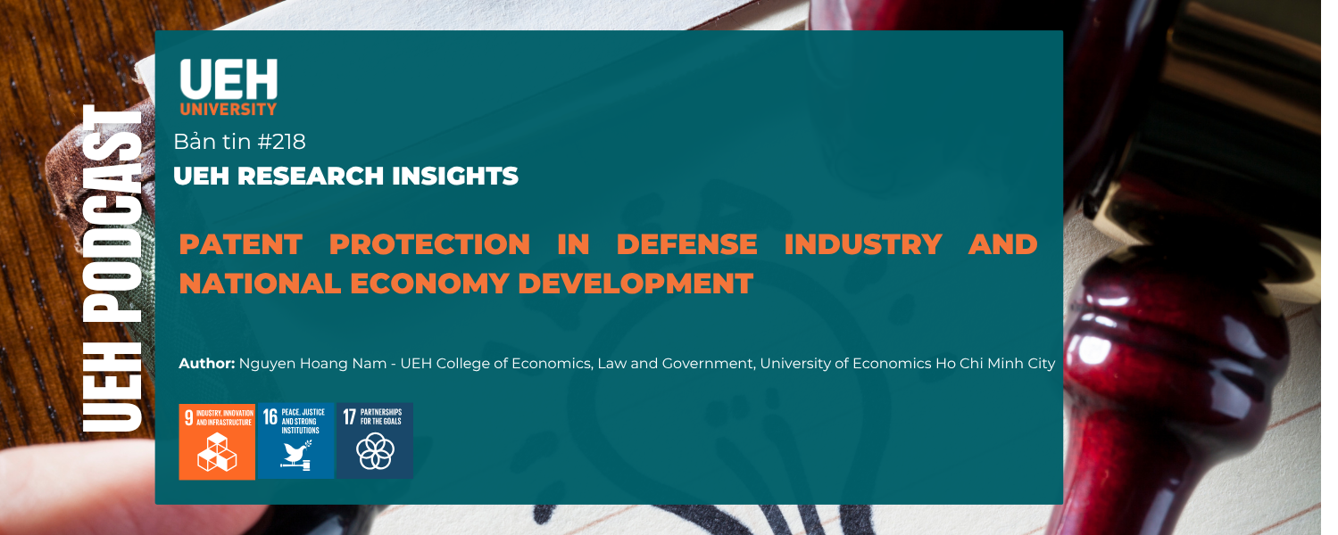 [Research Contribution] Patent Protection in Defense Industry and National Economy Development
