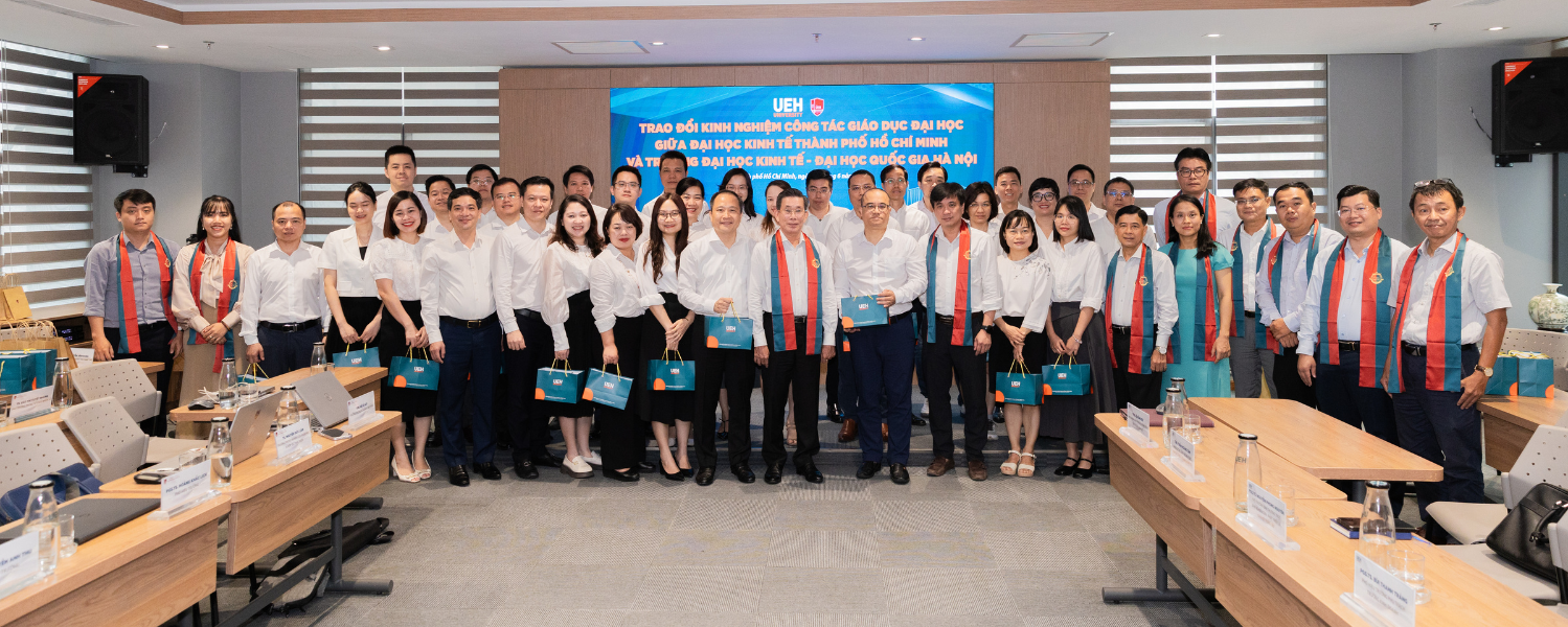 Working Session and Experience Exchange between University of Economics Ho Chi Minh City and University of Economics – Vietnam National University, Hanoi on Digital Transformation and Financial Management

