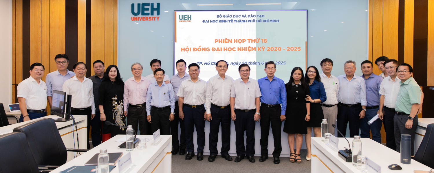 Hội đồng Đại học Kinh tế Thành phố Hồ Chí Minh nhiệm kỳ 2020 - 2025 họp phiên thứ 18
