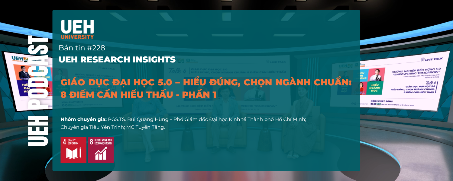 [Research Contribution] Higher Education 5.0 – Correct Understanding to Choose the Right Major: 8 Points for Thorough Understanding – Part 1
