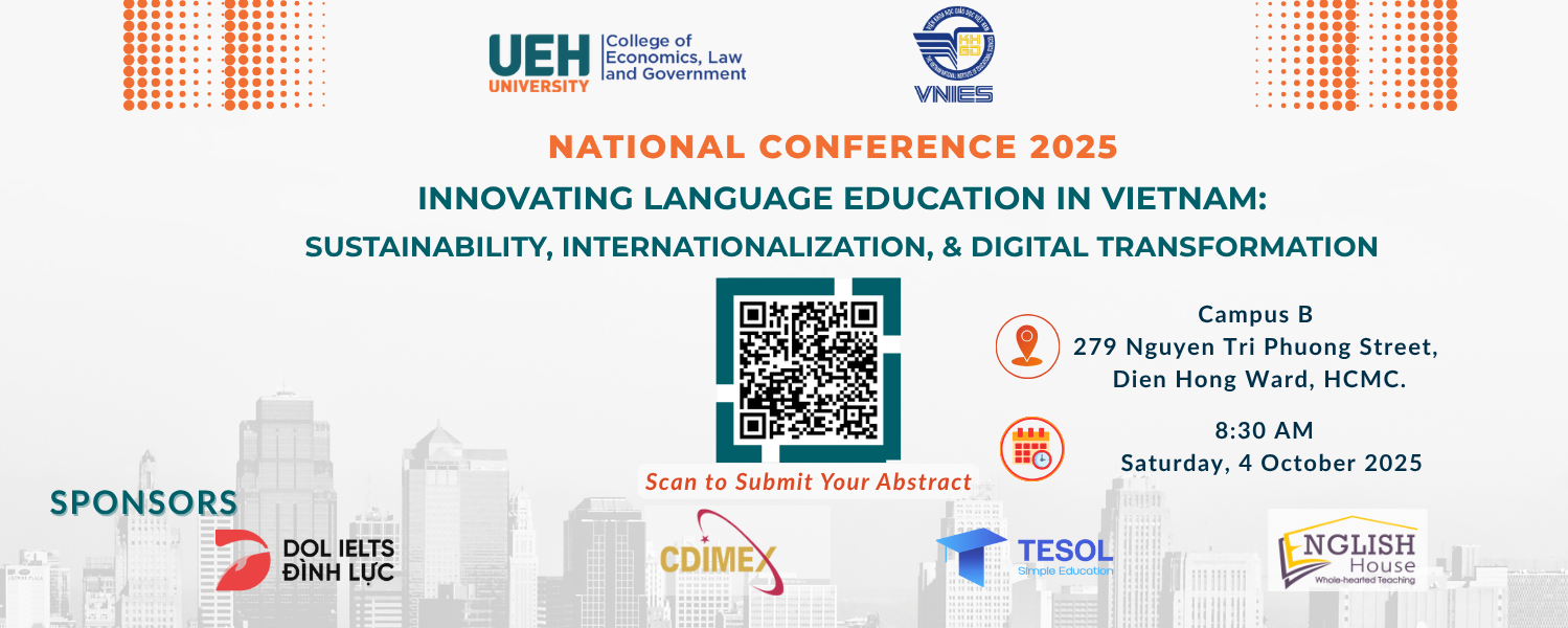 [UEH-CELG] Call for Papers – National Conference 2025 on Innovating Language Education in Vietnam