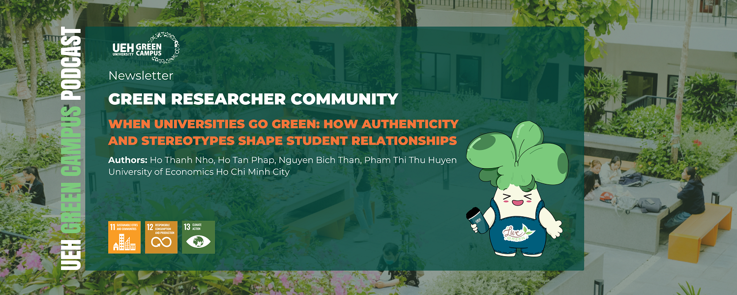 [Research Contribution] When Universities Go Green: How Authenticity and Stereotypes Shape Student Relationships
