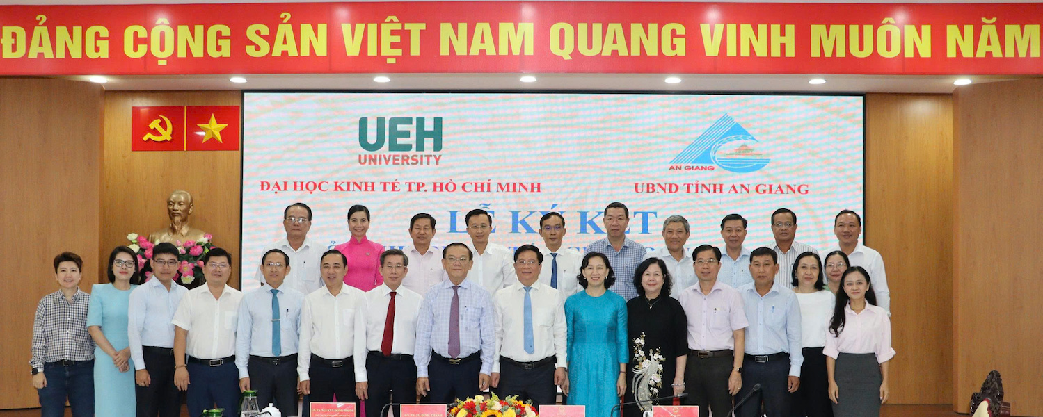 Đại học Kinh tế Thành phố Hồ Chí Minh và UBND tỉnh An Giang ký kết thỏa thuận hợp tác giai đoạn 2025-2030
