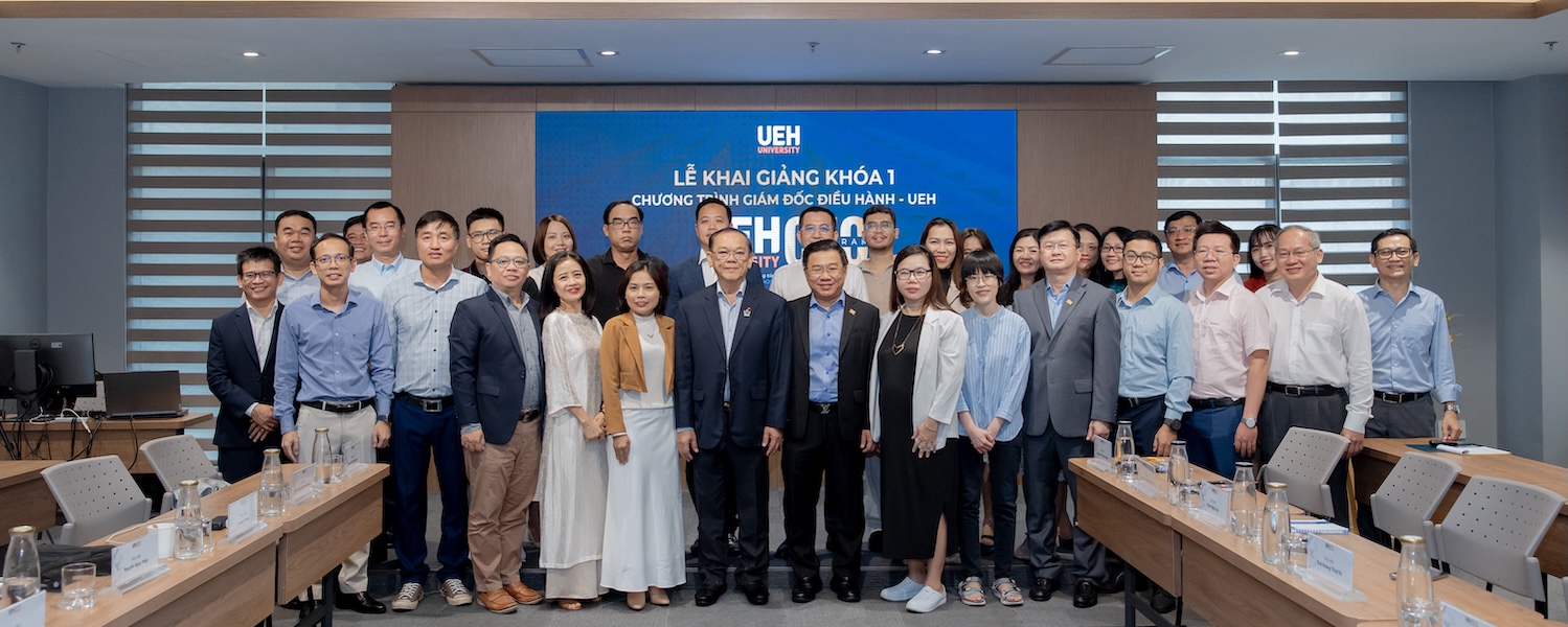 Opening ceremony for the first cohort of the UEH CEO Program
