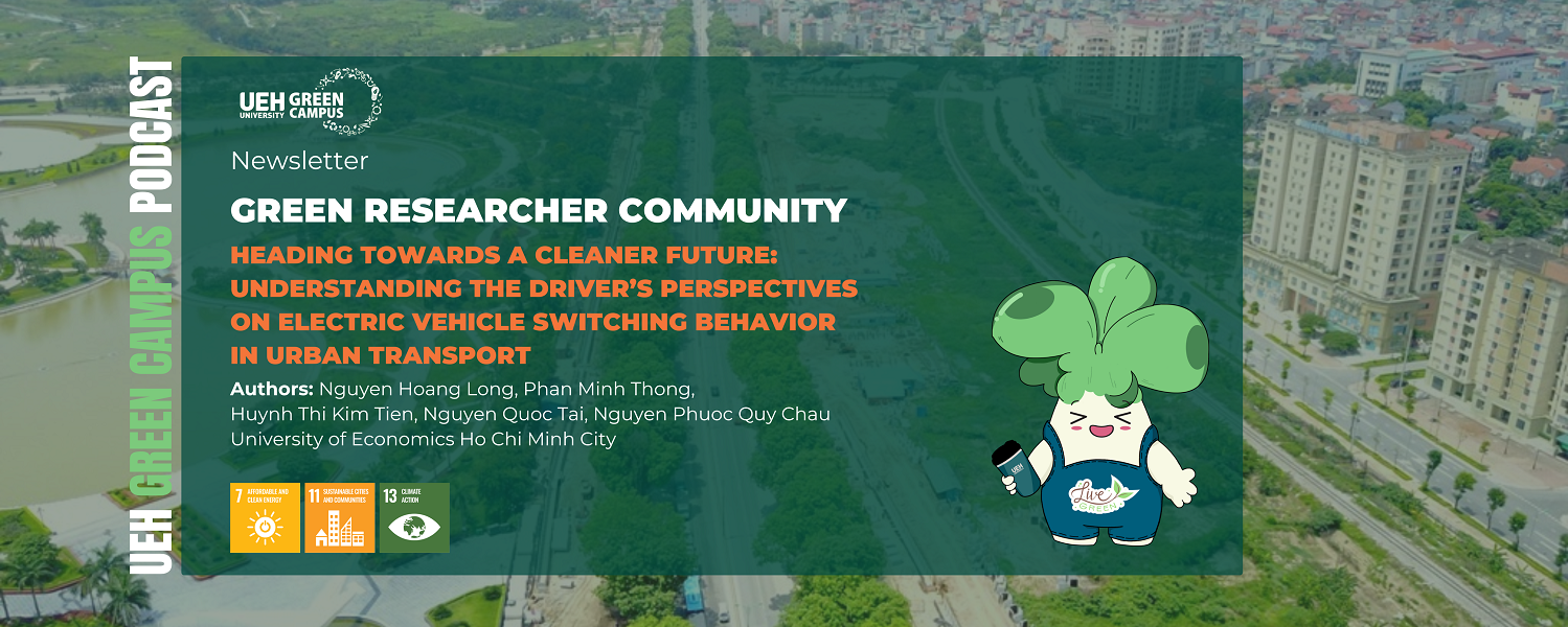 [Contribution Research] Heading towards a cleaner future: Understanding the driver’s perspectives on electric vehicle switching behavior in urban transport
