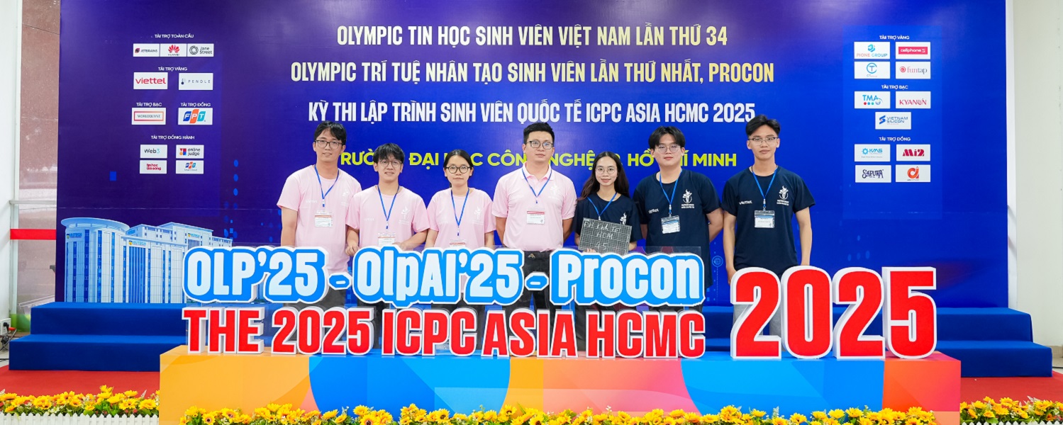 [Unbox Glo-cal Class] Dấu ấn UEH tỏa sáng tại Kỳ thi Olympic Tin học Sinh viên Việt Nam (OLP) 2025: Nuôi dưỡng tư duy công nghệ lớn lên từ nền tảng kinh tế 
