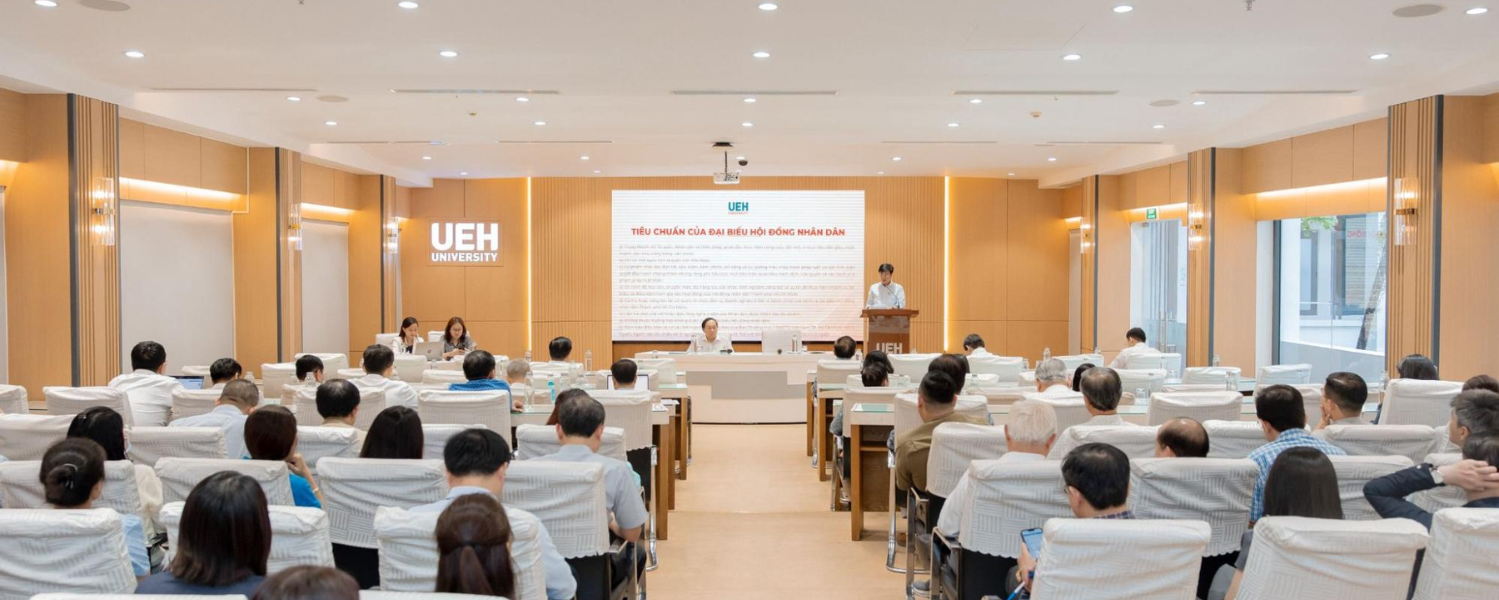 UEH Conducts Nomination Process for Candidate for the 11th Ho Chi Minh City People's Council (2026-2031 Term)