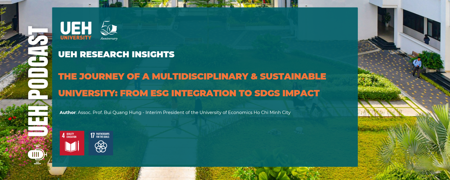 [Research Contribution] The Journey of a Multidisciplinary & Sustainable University: From ESG Integration to SDGs Impact