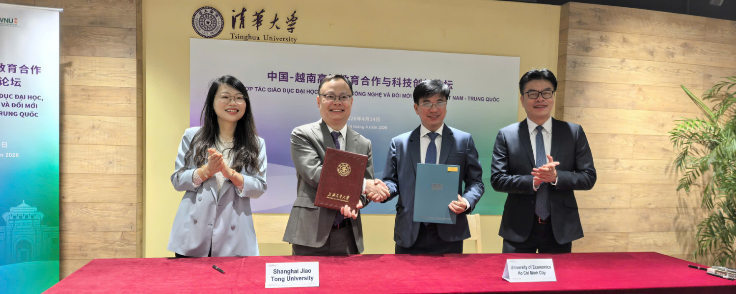 UEH tham dự Diễn đàn hợp tác giáo dục đại học, khoa học công nghệ và đổi mới sáng tạo Việt Nam - Trung Quốc 2026, mở rộng mạng lưới hợp tác quốc tế