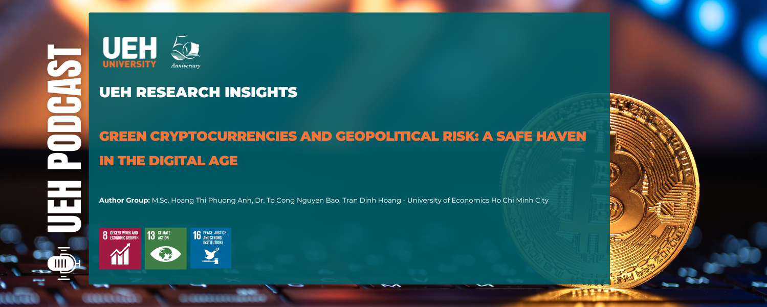 [Research Contribution] Green Cryptocurrencies and Geopolitical Risk: A Safe Haven in the Digital Age