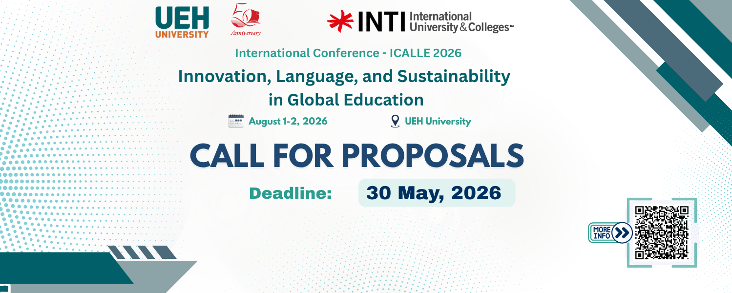 ICALLE2026 | The 3rd International Conference on Applied Linguistics and Language Education