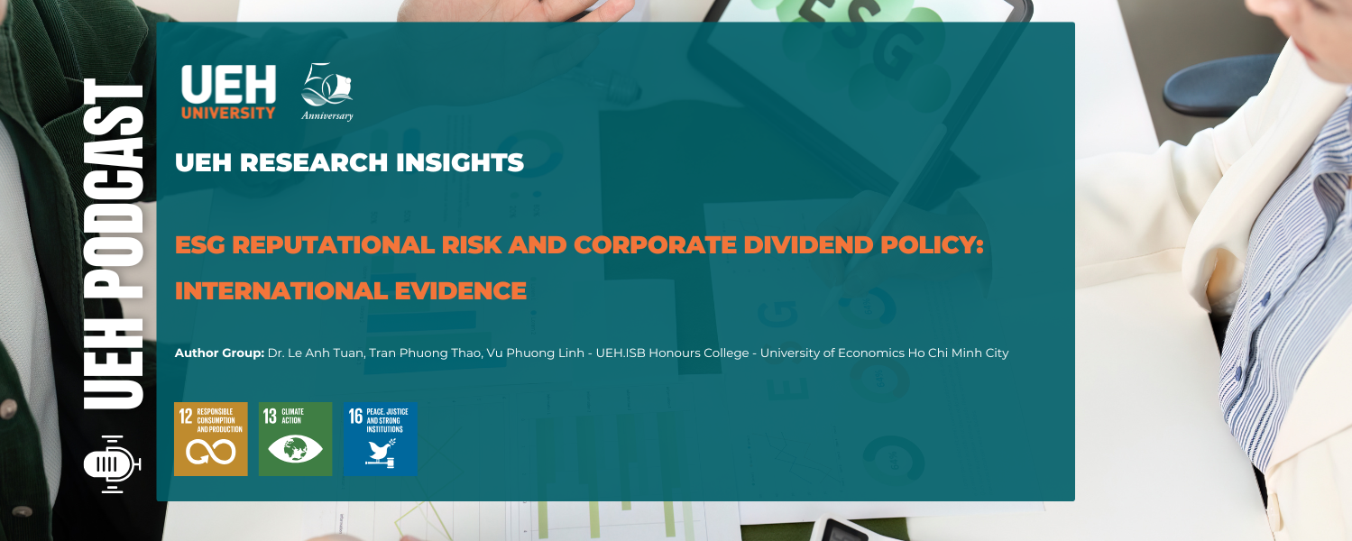 [Research Contribution] ESG Reputational Risk and Corporate Dividend Policy: International Evidence