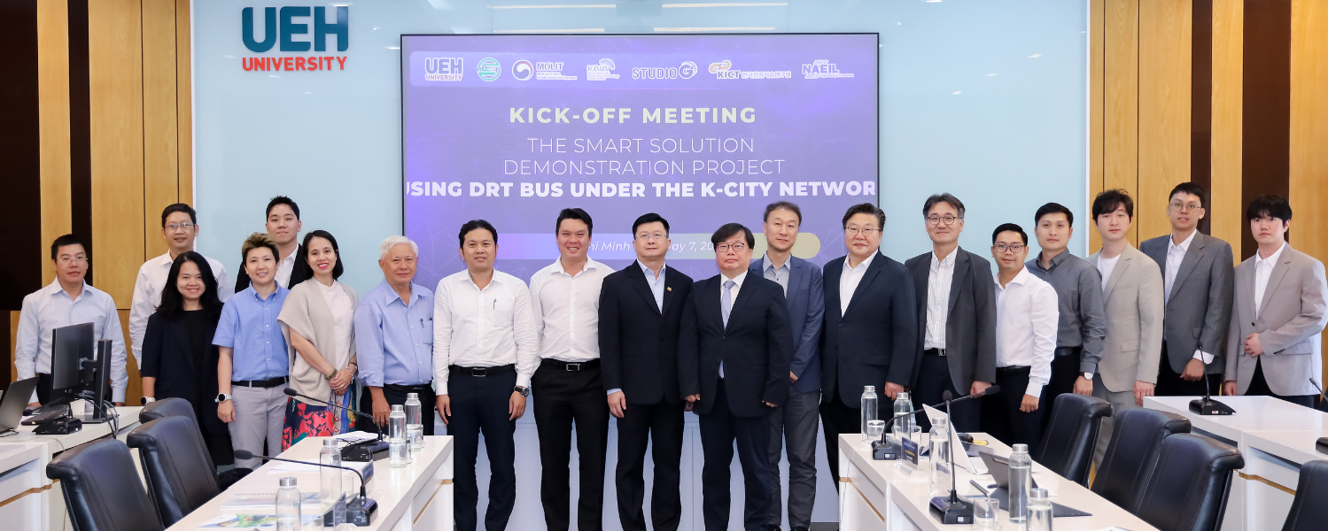 UEH Launches Pilot Smart Solution Project on Demand-Responsive Transport (DRT) Bus Operations in Collaboration with K-City Network