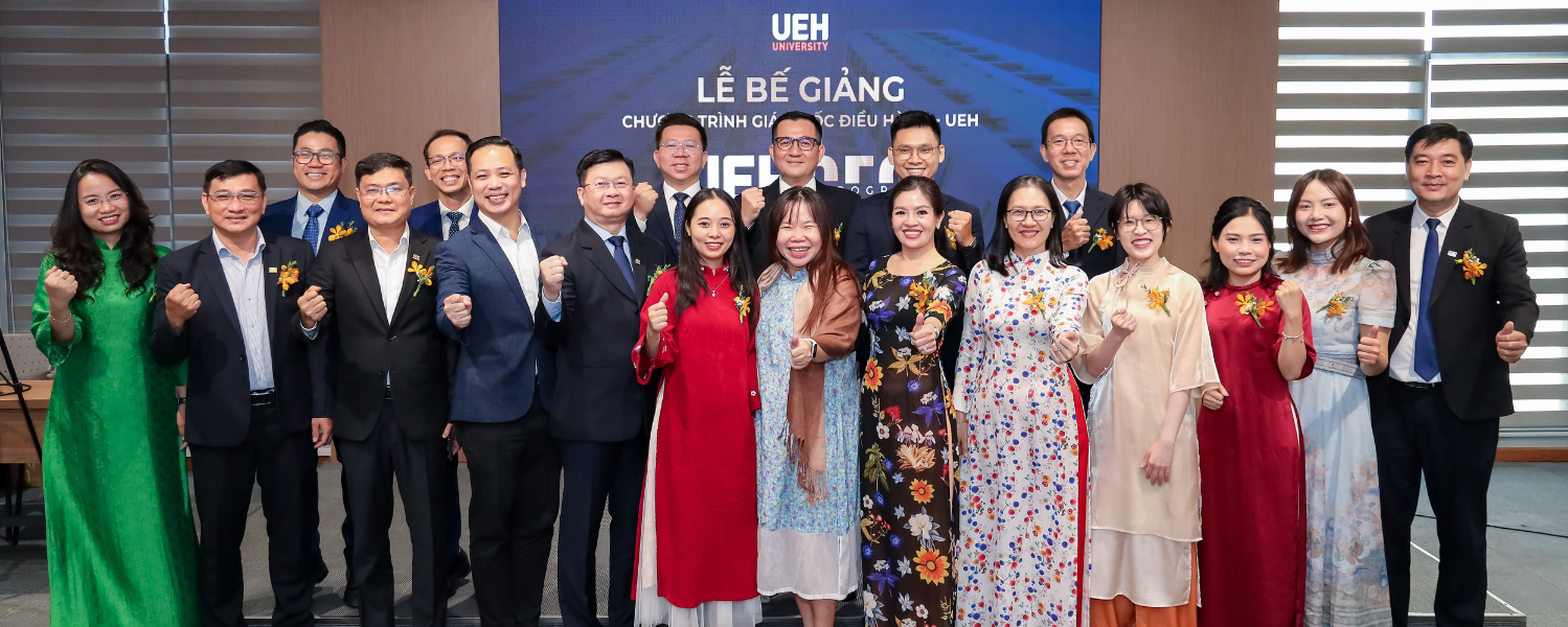 UEH CEO Program Cohort 1 Graduation Ceremony: Building a Community of Resilient and Innovative Business Leaders 
