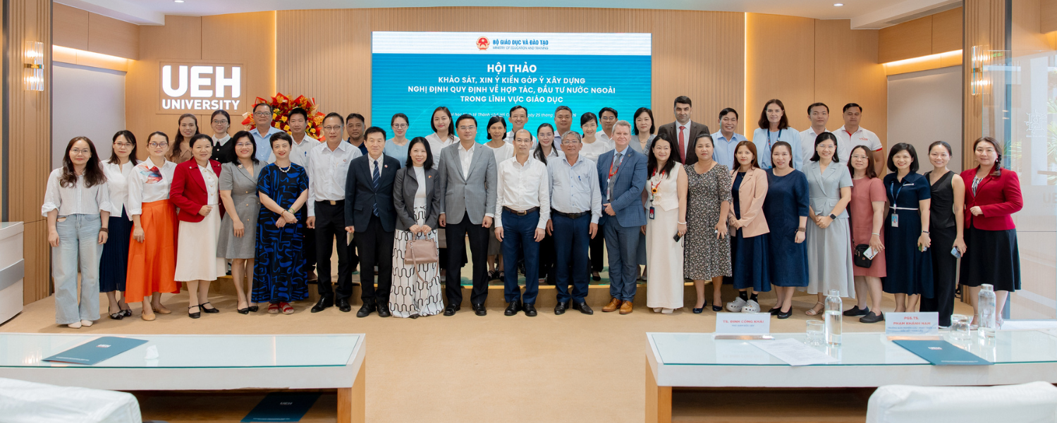 Seminar to Gather Feedback on the Draft Decree Regulating Foreign Cooperation and Investment in Education