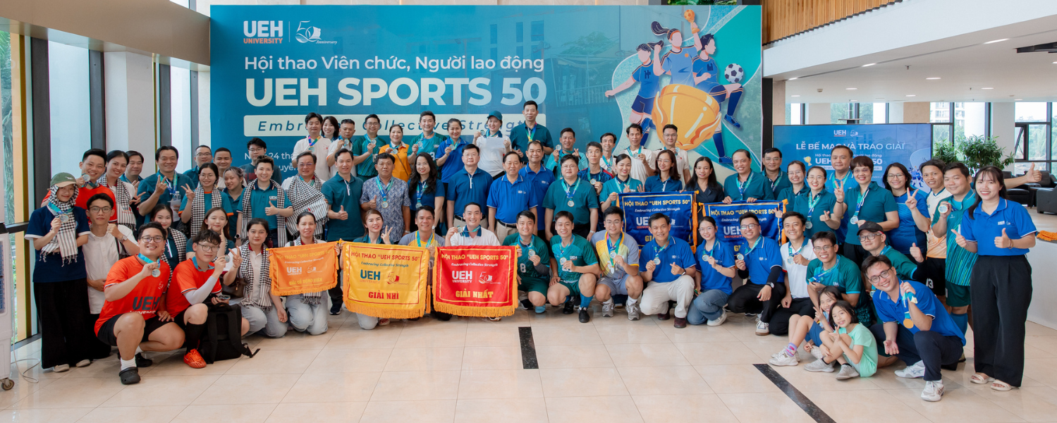 [UEH 50] Hội thao “UEH Sports 50”: Lan tỏa tinh thần thể thao, gắn kết cộng đồng UEHer