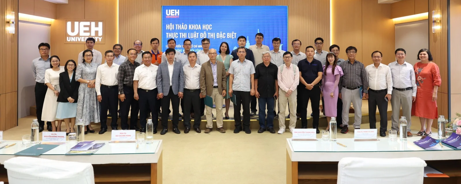 Scientific Conference: "Implementing the Special Urban Law: A Roadmap for Building Ho Chi Minh City into a Smart, Sustainable, and Net-Zero City"