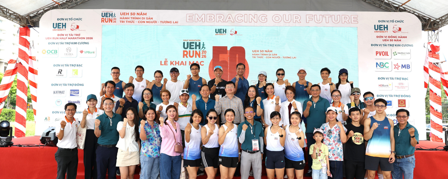 [UEH 50] UEH Run Half Marathon 2026 Kicks Off: Thousands of Runners Converge on the Heritage Run of Knowledge - People - Future