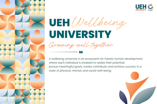 Launch of the "UEH Wellbeing University" Project: A Journey to Proactively Create a Comprehensive Happy University Environment (Wellbeing)