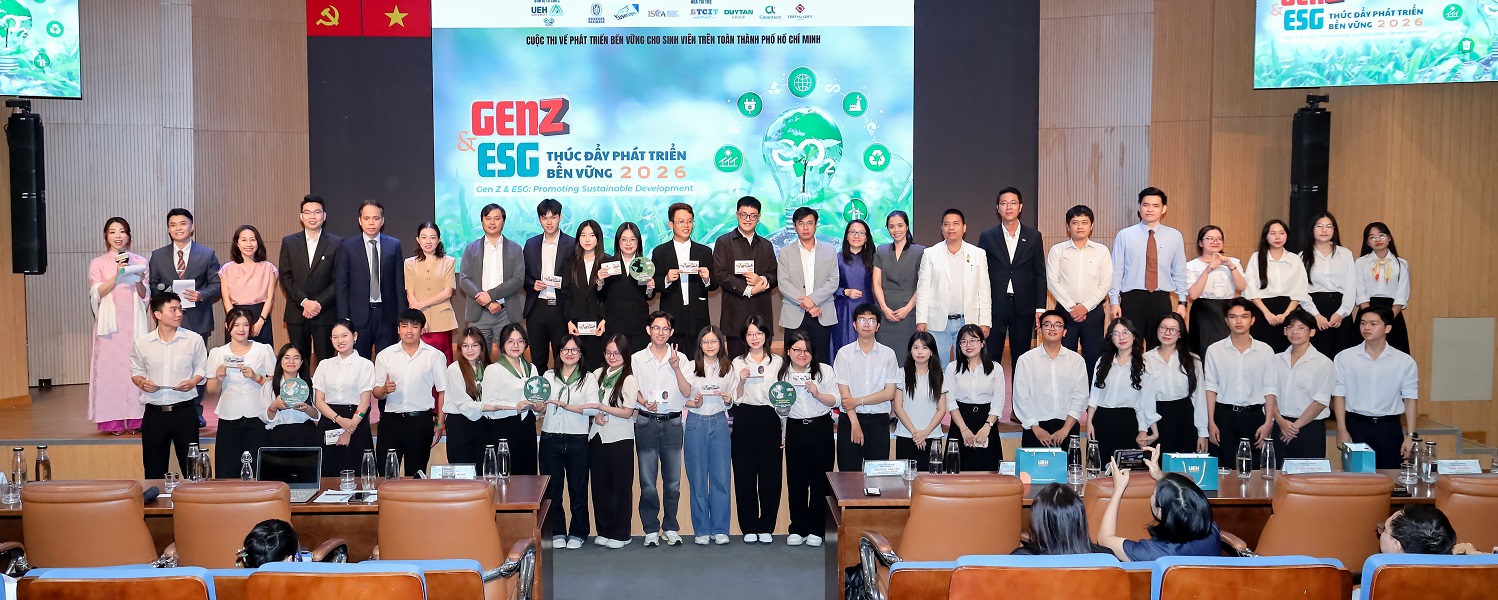 [Final Round of the Gen Z & ESG: Promoting Sustainable Development 2026 Competition] The Rise of the Young Generation in Building a Sustainable Future