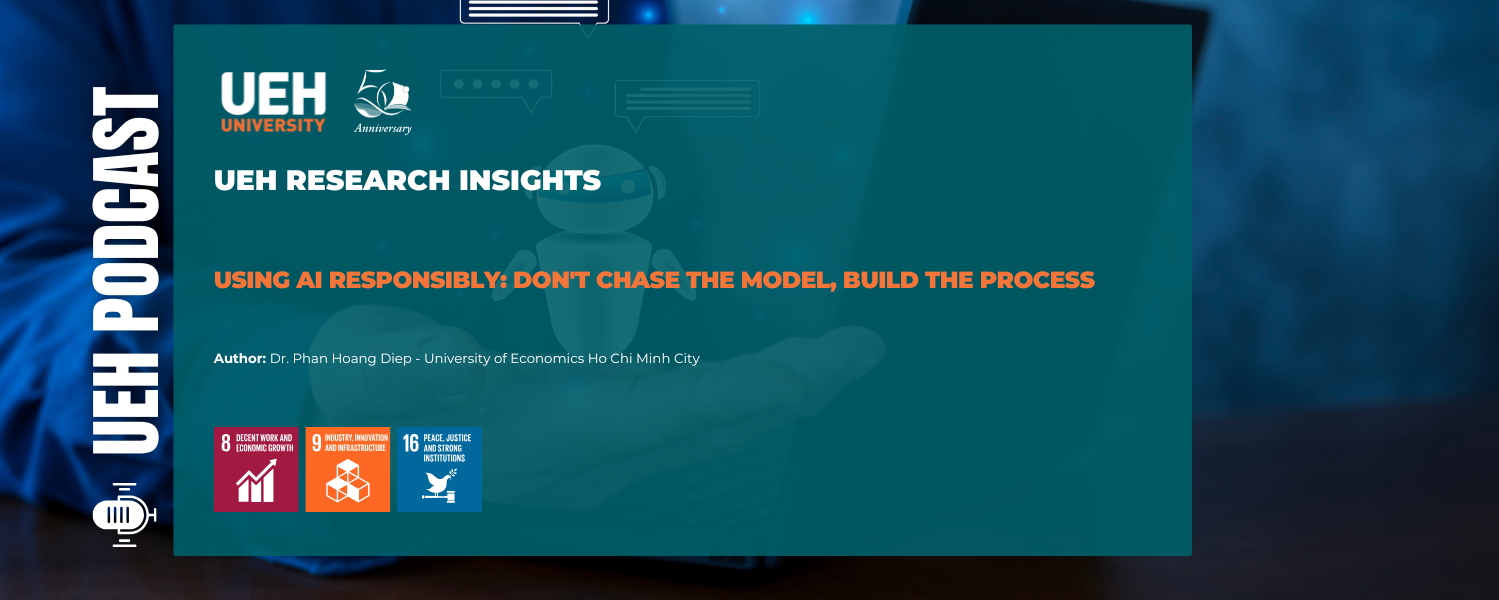 [Research Contribution] Using AI Responsibly: Don’t Chase the Model, Build the Process