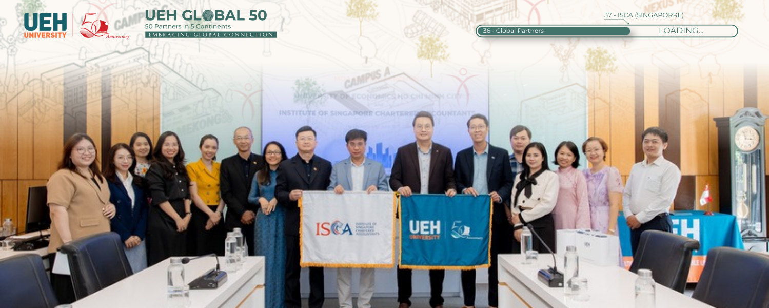 [UEH 50 Global Partners] UEH and ISCA Sign Cooperation Agreement to Develop Professional Certificate Programs in Sustainable Development

