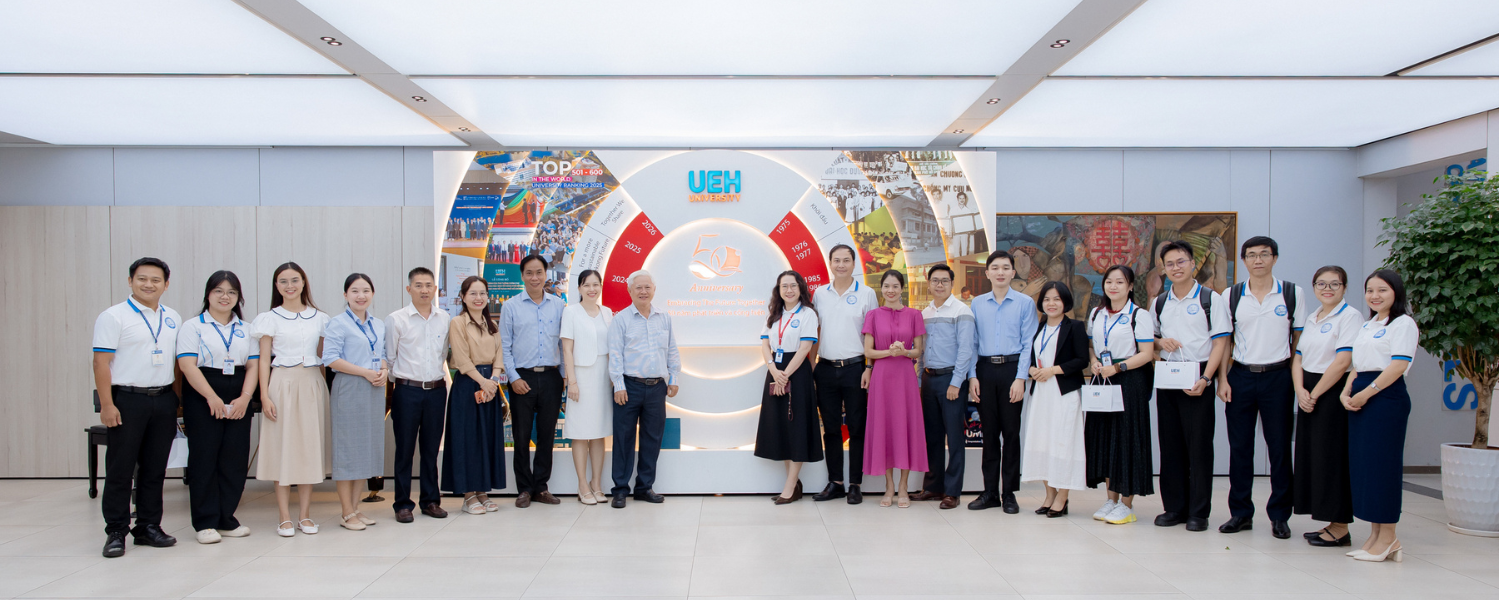 UEH welcomes the university of Medicine and Pharmacy Ho Chi Minh City for an exchange on student support models and policies to attract international doctoral candidates 
