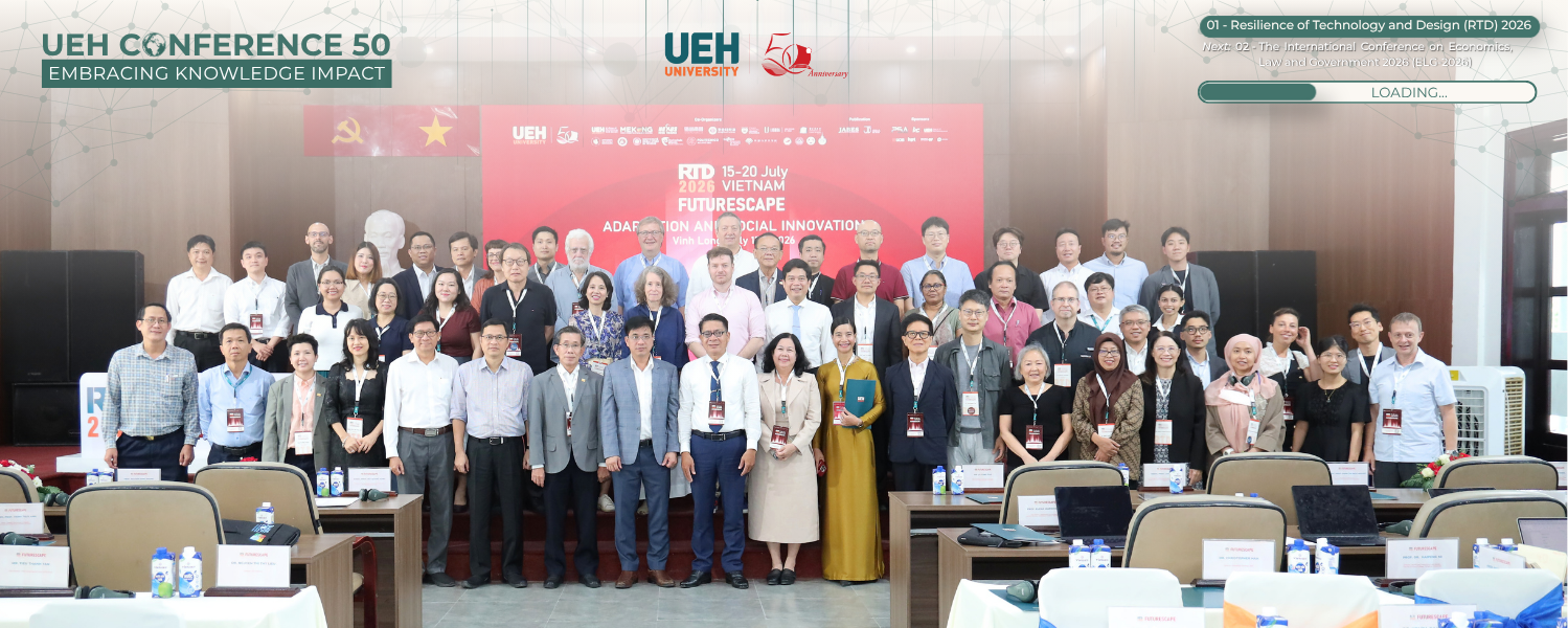 RTD 2026 tại UEH Mekong: Kết nối tri thức toàn cầu - Đồng kiến tạo tương lai bền vững cho Đồng bằng sông Cửu Long