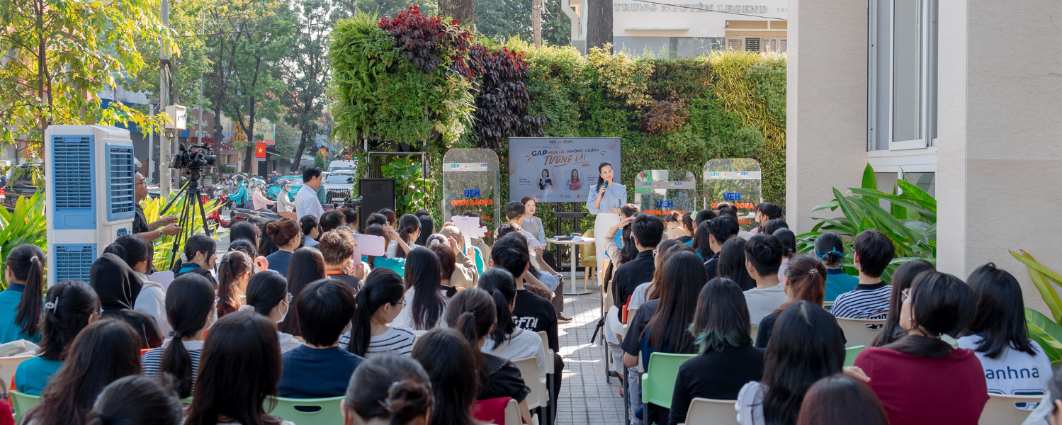 [UEH Open Agora] Open Morning Talk – Slowing Down to Better Understand Yourself Amid the Pressure to Keep Up This Summer