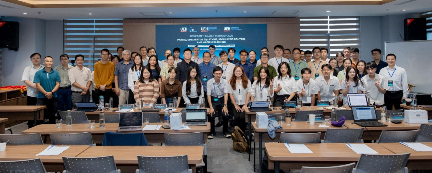 Workshop on Applied Mathematics 2026: Advancing International Academic Collaboration and Applied Mathematics Research at UEH