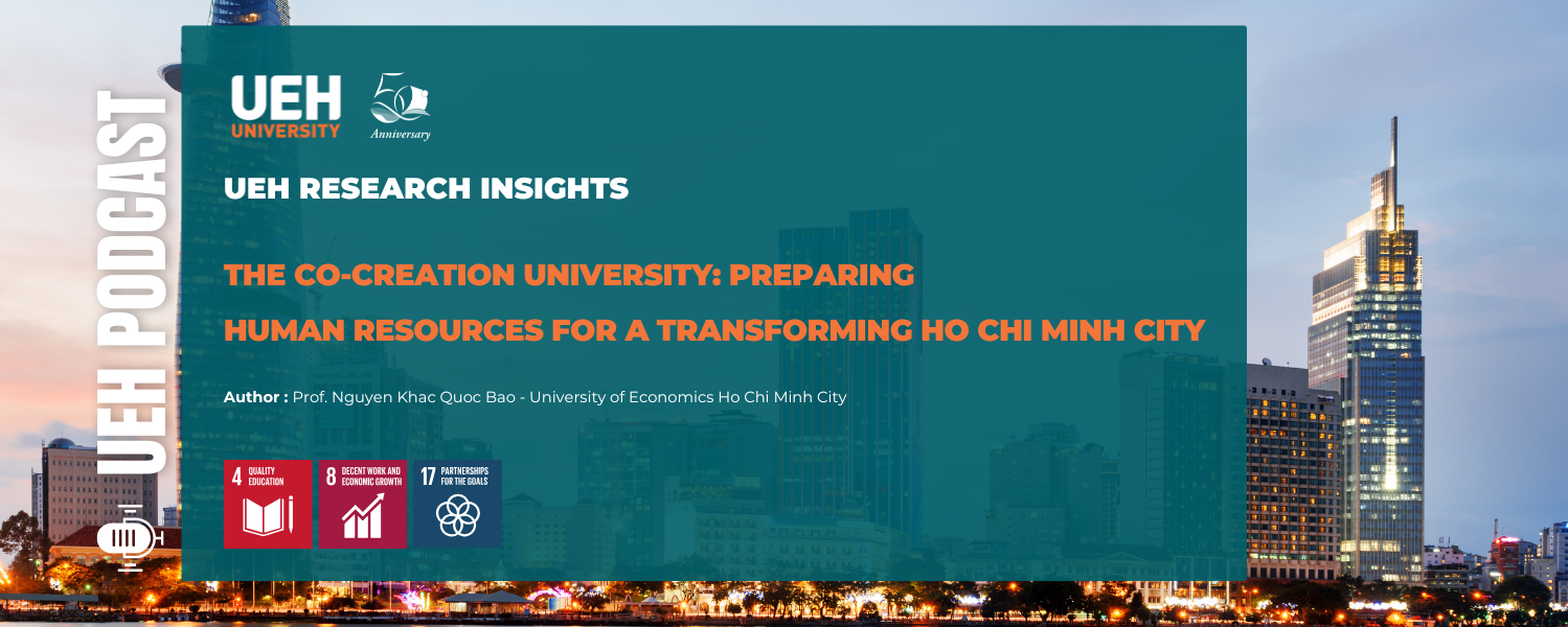 [Research Contribution] The Co-creation University: Preparing human resources for a transforming Ho Chi Minh City