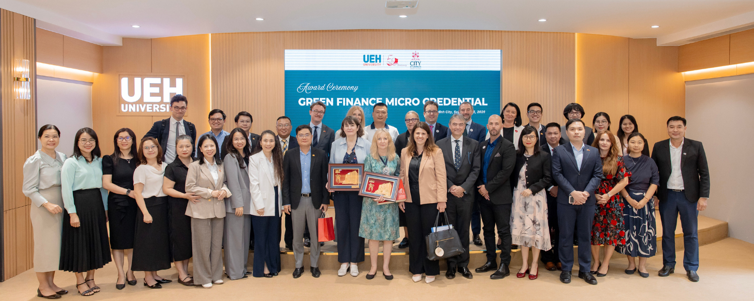 UEH Welcomes Senior Delegation from City St George’s, University of London and the Lady Mayor of the City of London: Expanding Cooperation in Education, Training, and International Financial Ecosystem Connectivity