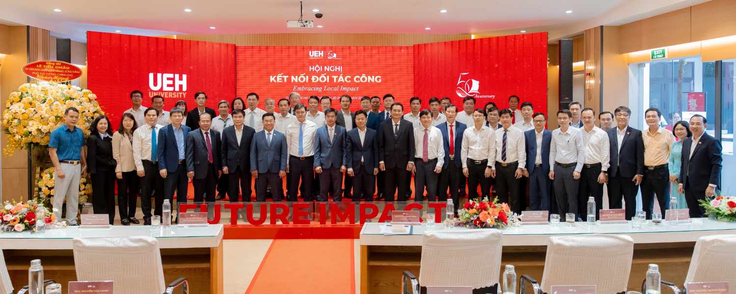 [UEH 50] Hội nghị Kết nối đối tác khu vực công năm 2026: Từ đồng hành tri thức đến đồng sáng tạo giá trị vì tương lai bền vững