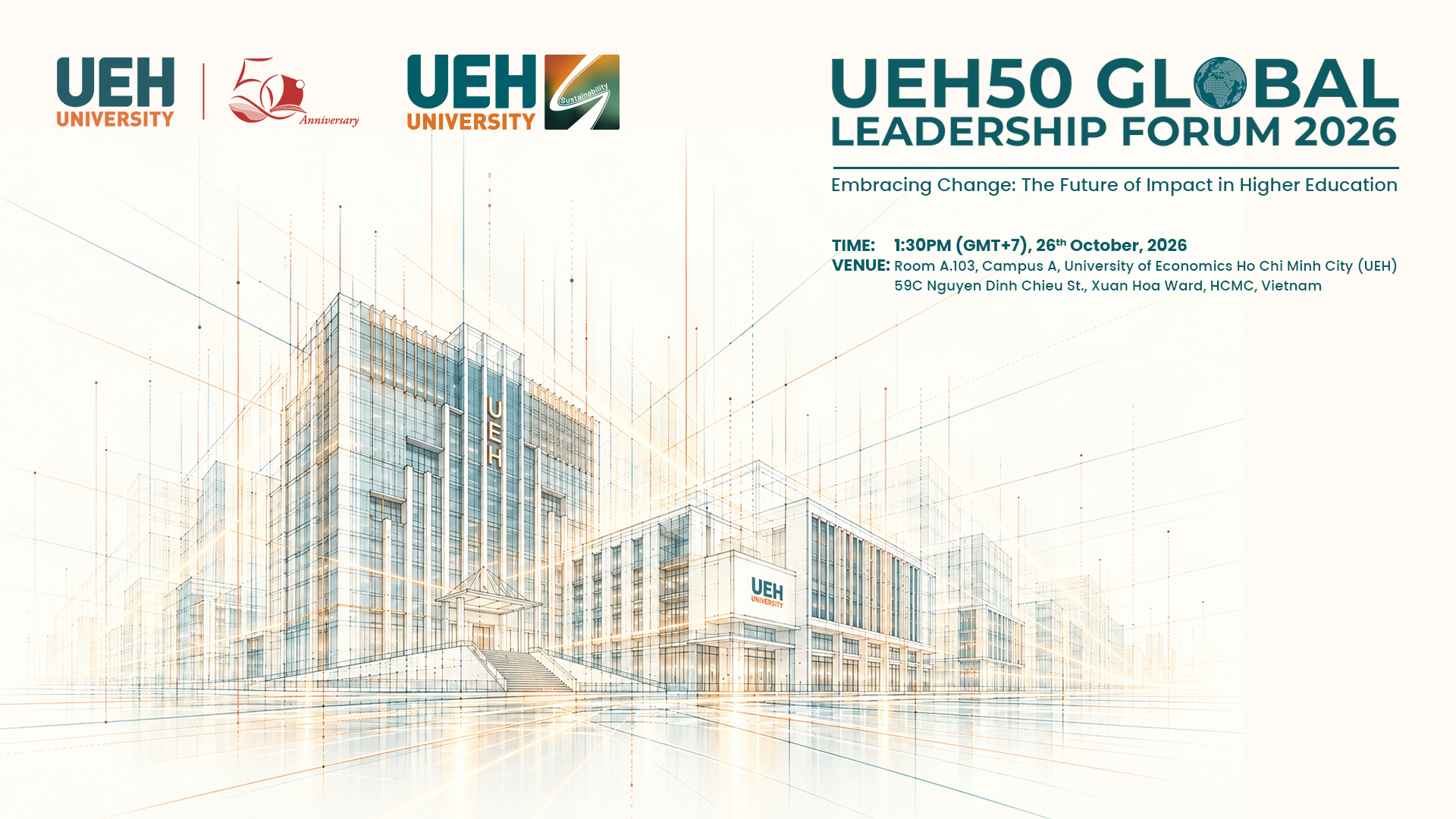 UEH50 Global Leadership Forum 2026: A global leadership dialogue on the future of higher education