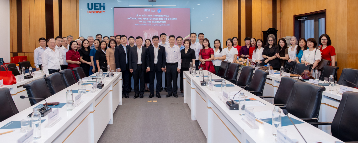 UEH và Đại học Thái Nguyên tăng cường kết nối, mở rộng hợp tác trong đào tạo, nghiên cứu khoa học và chuyển đổi số