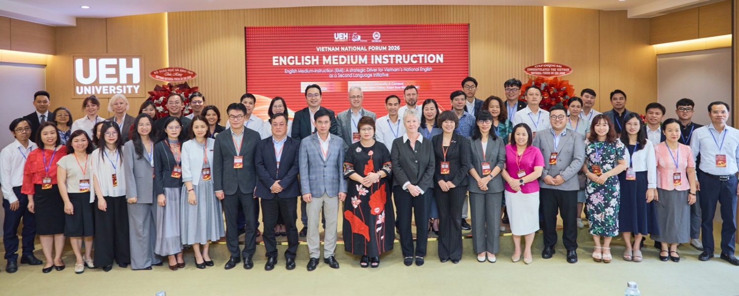 [UEH 50] National Forum on English-Medium Instruction (EMI) 2026: Advancing the Internationalization Strategy of Vietnamese Higher Education