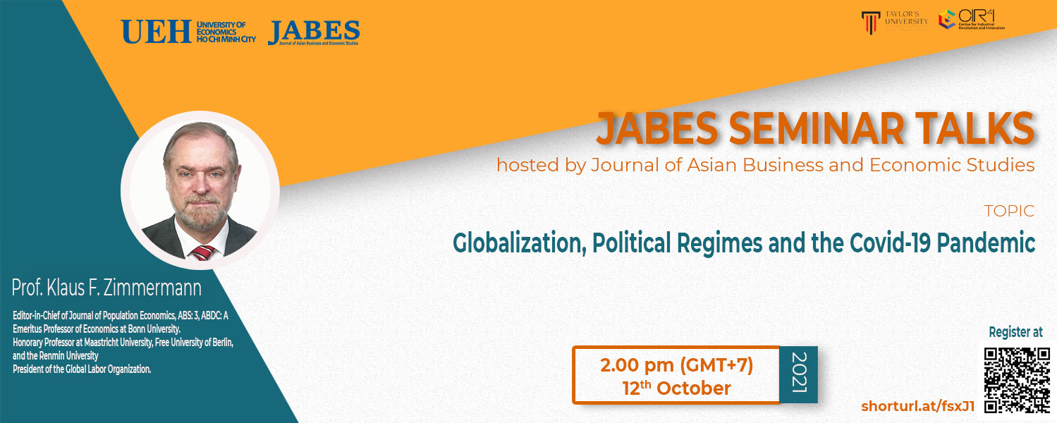 JABES Seminar Talks 2021 (JST 2021) | October Talks
